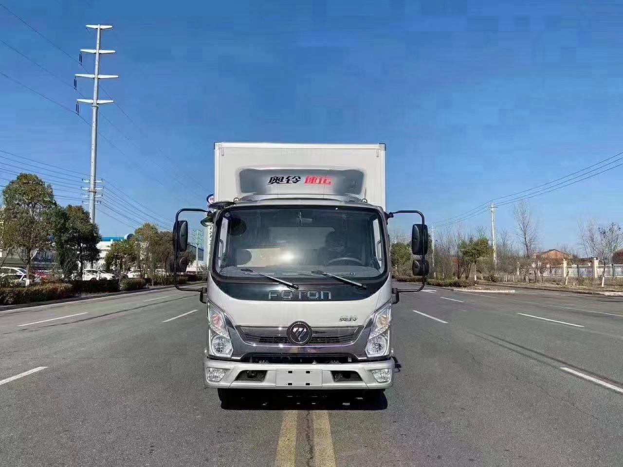 蓝牌冷藏车  福田奥铃速运  康明斯130马力  厂家