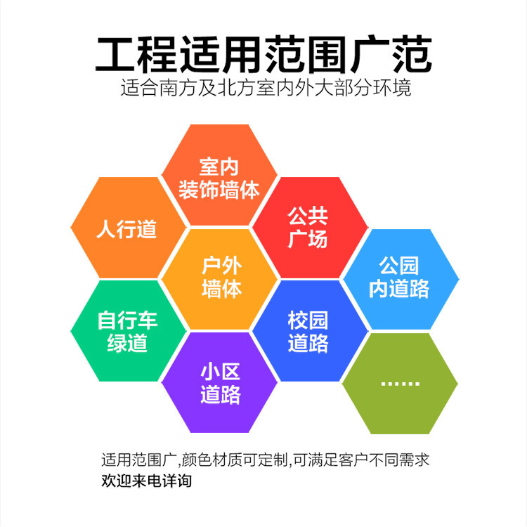 遂宁景观工程露骨料透水混凝土彩色路面颜色定制 地坪罩面漆面层喷涂工艺